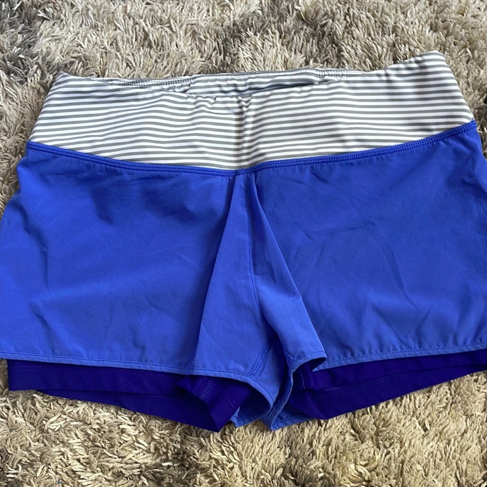 MPG blue athletic shorts size M Great condition